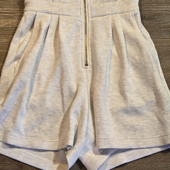 Varley DoubleSoft Orlando Playsuit Romper Womens Size XS Heather Gray VAR01757 - Picture 6 of 7